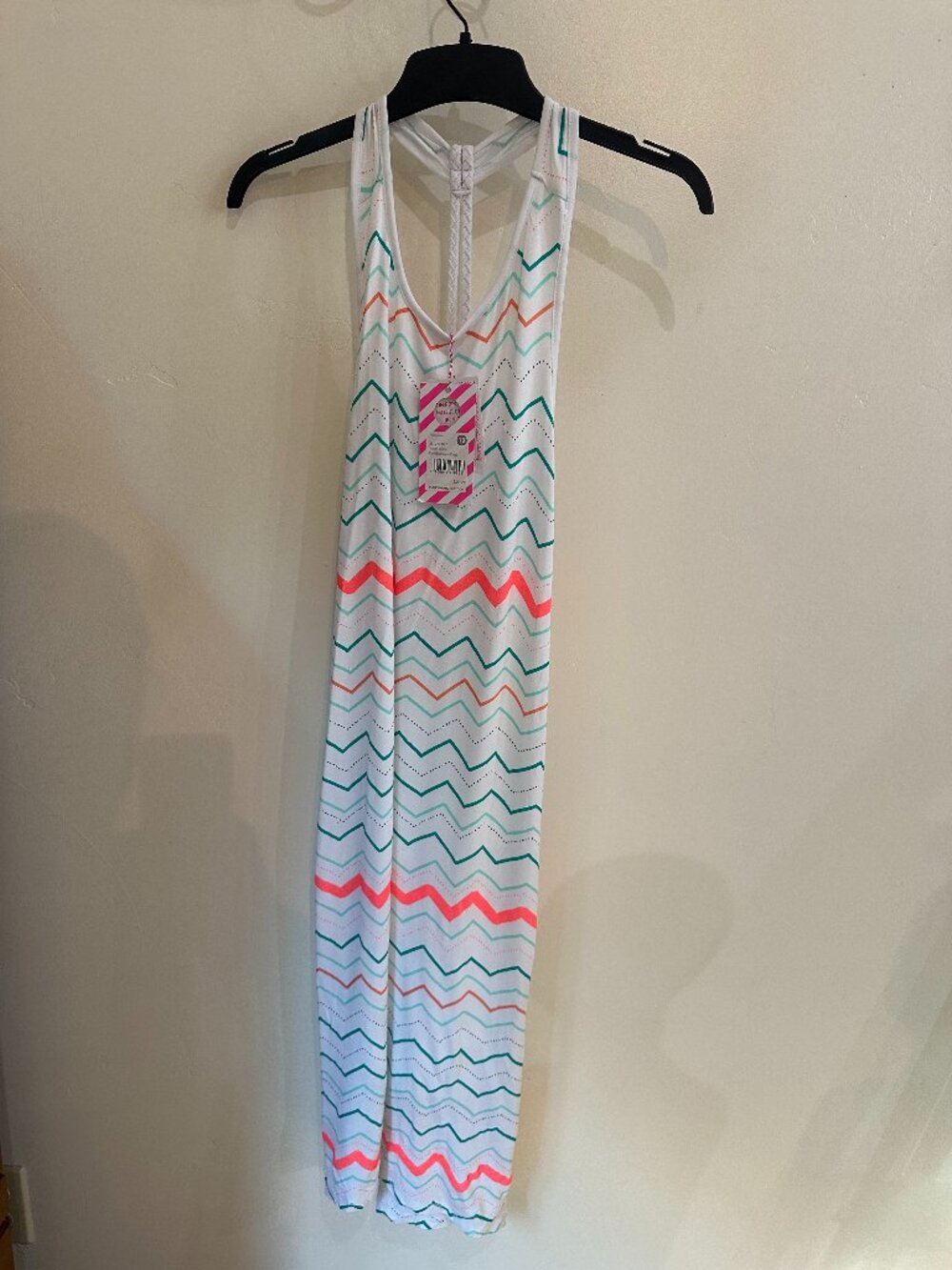 NWT Pumpkin Patch Girls Plait Back Maxi Dress Size 10 White Deadstock